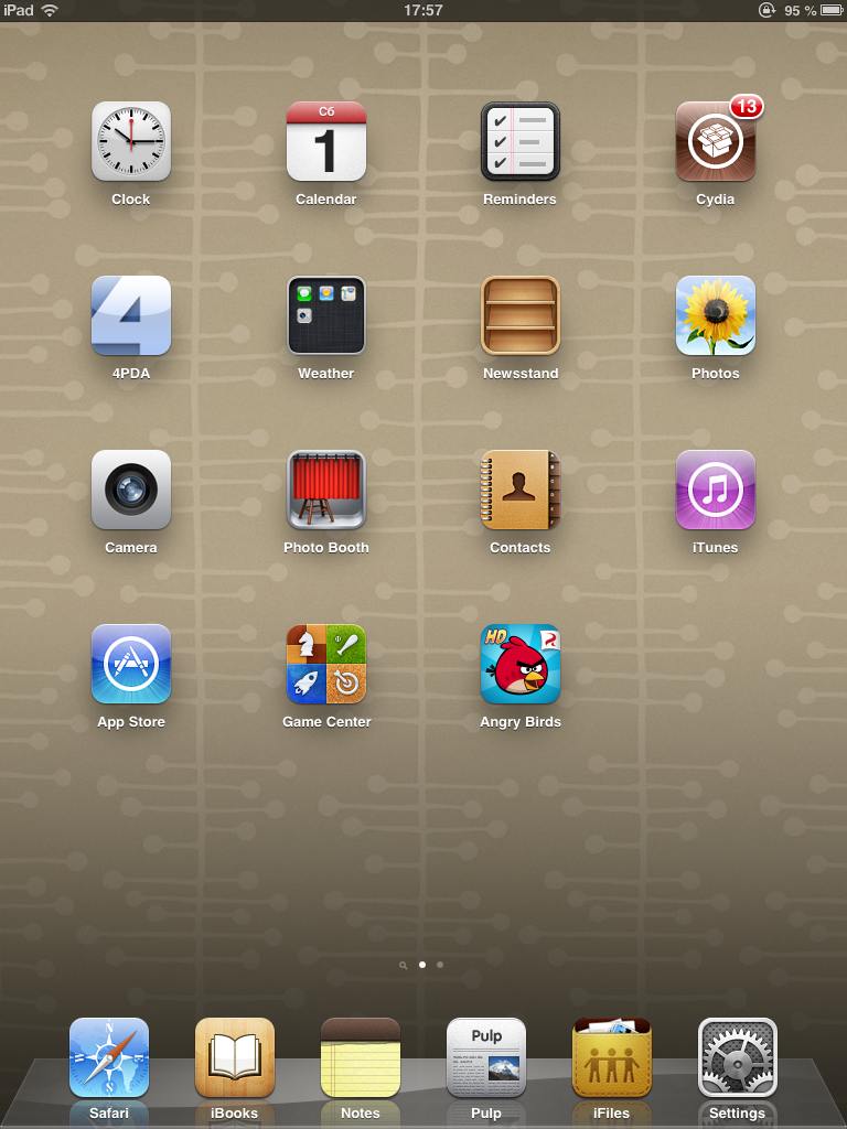 Homescreen